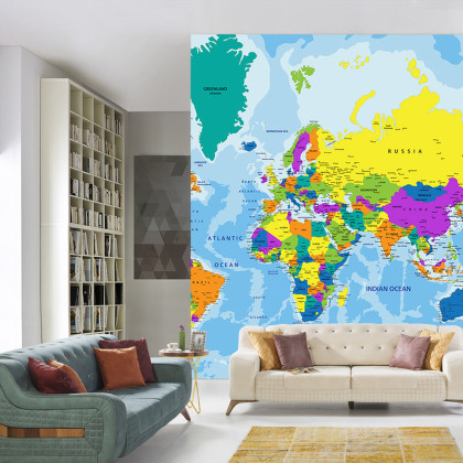 Fototapeta Mapa Świata