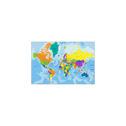 Fototapeta Mapa Świata
