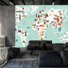 Fototapeta Mapa Dla Dzieci