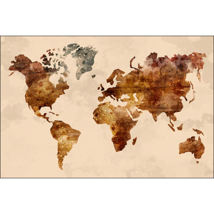Fototapeta Mapa Świata