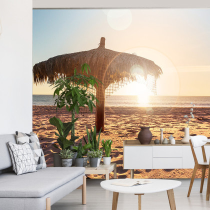 Fototapeta Plaża Zachód Słońca