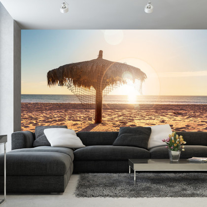 Fototapeta Plaża Zachód Słońca