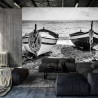 Fototapeta Plaża Łodzie
