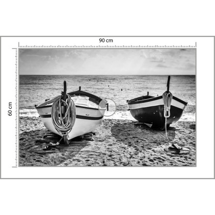 Fototapeta Plaża Łodzie