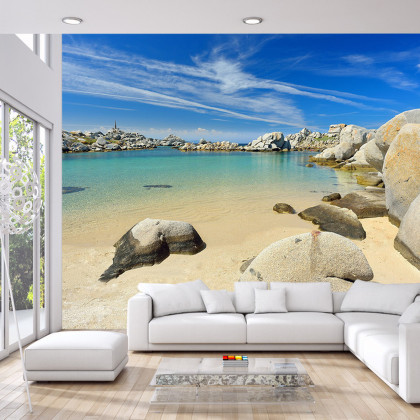 Fototapeta Plaża Morze Skały