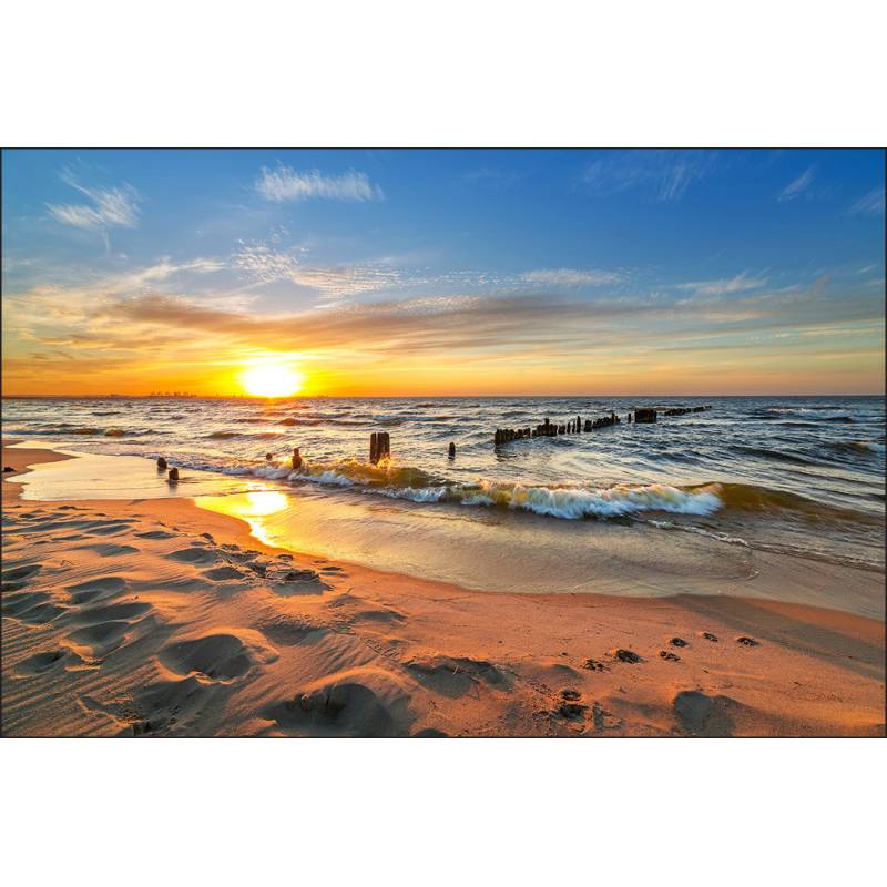 Fototapeta Plaża Zachód Słońca