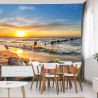 Fototapeta Plaża Zachód Słońca