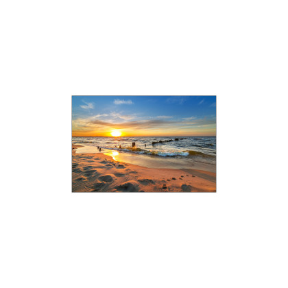 Fototapeta Plaża Zachód Słońca