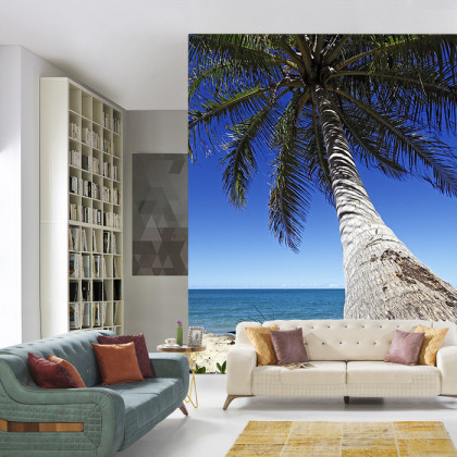 Fototapeta Plaża Ocean Palmy