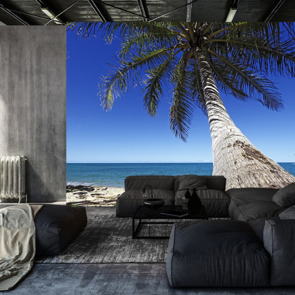 Fototapeta Plaża Ocean Palmy