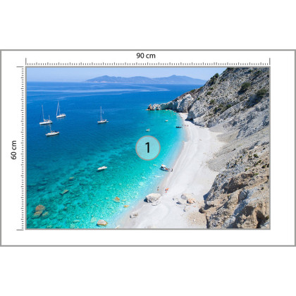 Fototapeta Plaża Morze Skały
