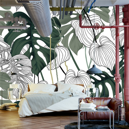 Fototapeta Liście Monstera