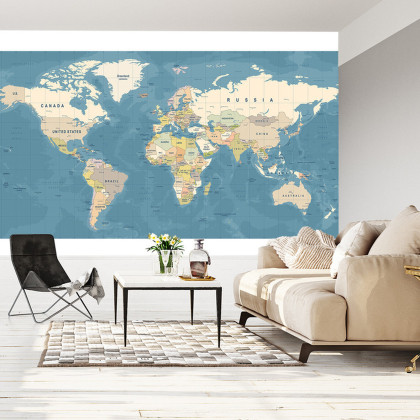 Fototapeta Mapa Świata