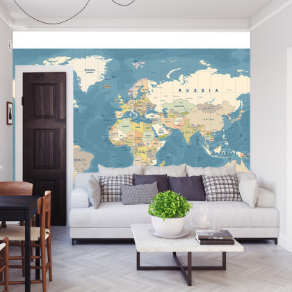 Fototapeta Mapa Świata