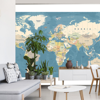 Fototapeta Mapa Świata