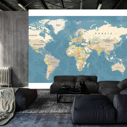 Fototapeta Mapa Świata