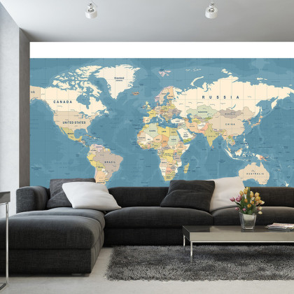 Fototapeta Mapa Świata