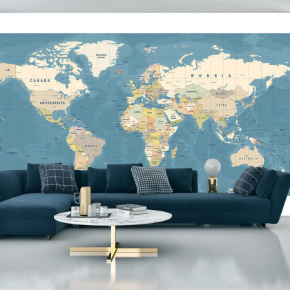 Fototapeta Mapa Świata