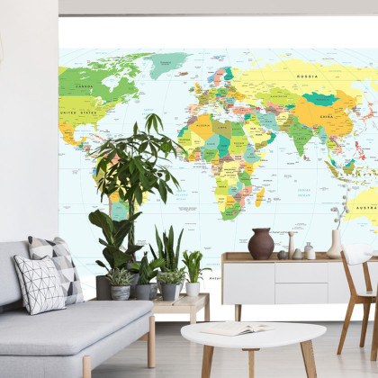 Fototapeta Mapa Świata