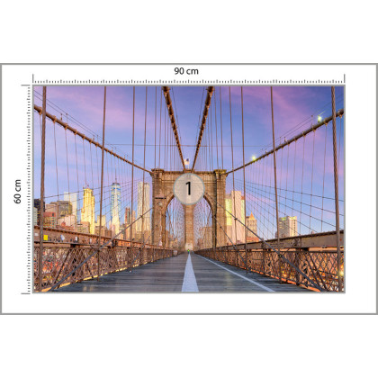Fototapeta Most Brookliński Ny