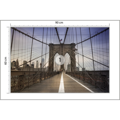 Fototapeta Most Brookliński Ny