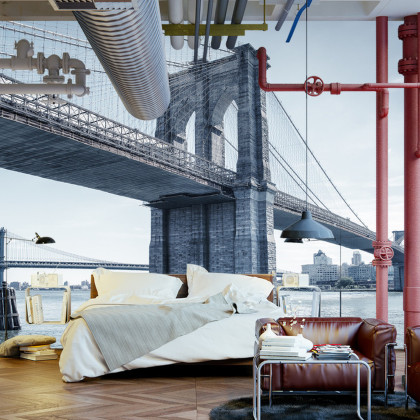 Fototapeta Most Brookliński Ny
