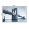Fototapeta Most Brookliński Ny