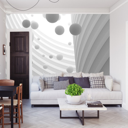Fototapeta Optyczne Kule 3D
