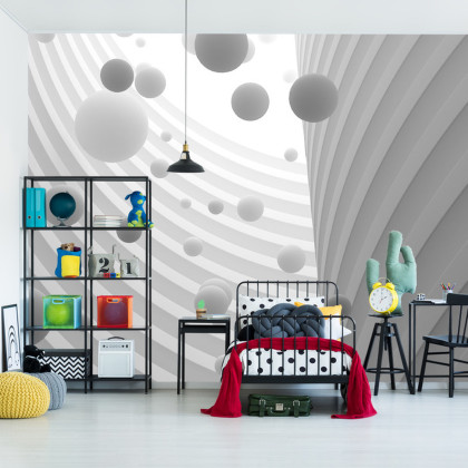 Fototapeta Optyczne Kule 3D