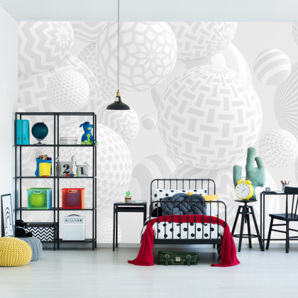 Fototapeta Nowoczesne Kule 3D
