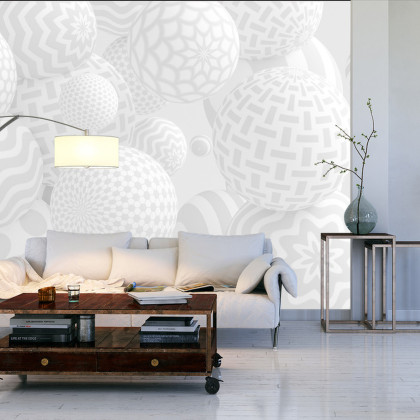 Fototapeta Nowoczesne Kule 3D
