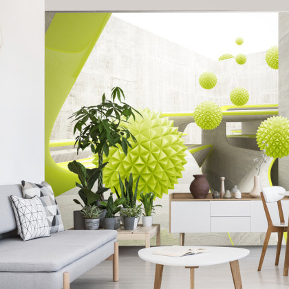 Fototapeta Nowoczesne Kule 3D