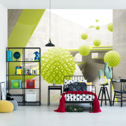 Fototapeta Nowoczesne Kule 3D