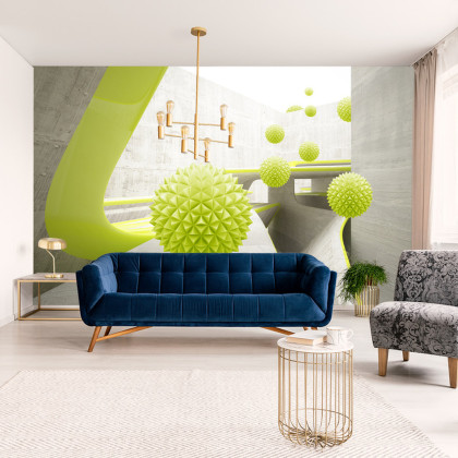 Fototapeta Nowoczesne Kule 3D