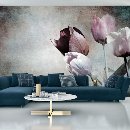Fototapeta Tulipany W Stylu Vintage