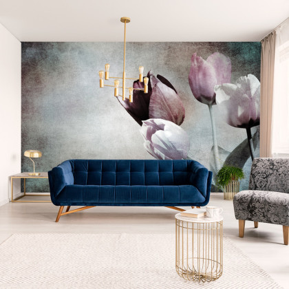 Fototapeta Tulipany W Stylu Vintage
