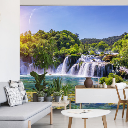 Fototapeta Wodospad Skradinski Buk, Chorwacja