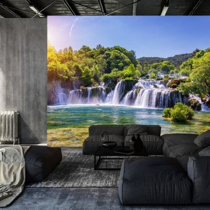 Fototapeta Wodospad Skradinski Buk, Chorwacja