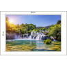 Fototapeta Wodospad Skradinski Buk, Chorwacja