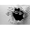 Fototapeta Ceglany Tunel 3D