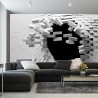 Fototapeta Ceglany Tunel 3D