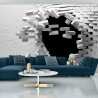 Fototapeta Ceglany Tunel 3D