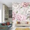 Fototapeta Kwiaty Peonie W Pastelowych Barwach