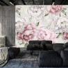 Fototapeta Kwiaty Peonie W Pastelowych Barwach