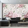 Fototapeta Kwiaty Peonie W Pastelowych Barwach