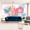 Fototapeta Syrena Z Roślinami