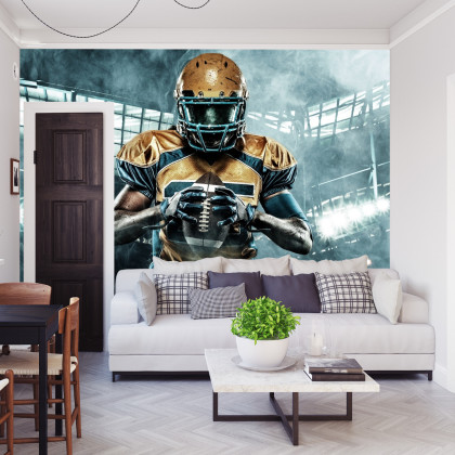 Fototapeta Amerykański Sportowiec