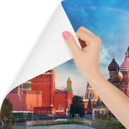 Fototapeta Tęcza Nad Kremlem W Moskwie