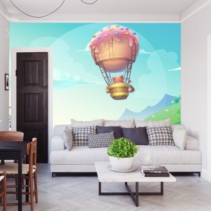 Fototapeta Bajkowa Kraina Ze Słodyczy