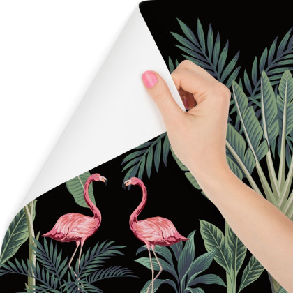 Fototapeta Egzotyczne Zwierzęta Wśród Palm